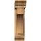 Ekena Millwork Westlake Traditional Smooth Bracket w/ Offset Brace, Western Red Cedar, 5 1/2"W x 22"D x 22"H BKT0604X22X22WTL01SWR - alternate 2